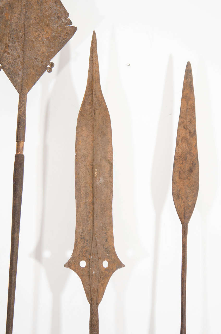 African Ceremonial Spears In Good Condition In New York, NY